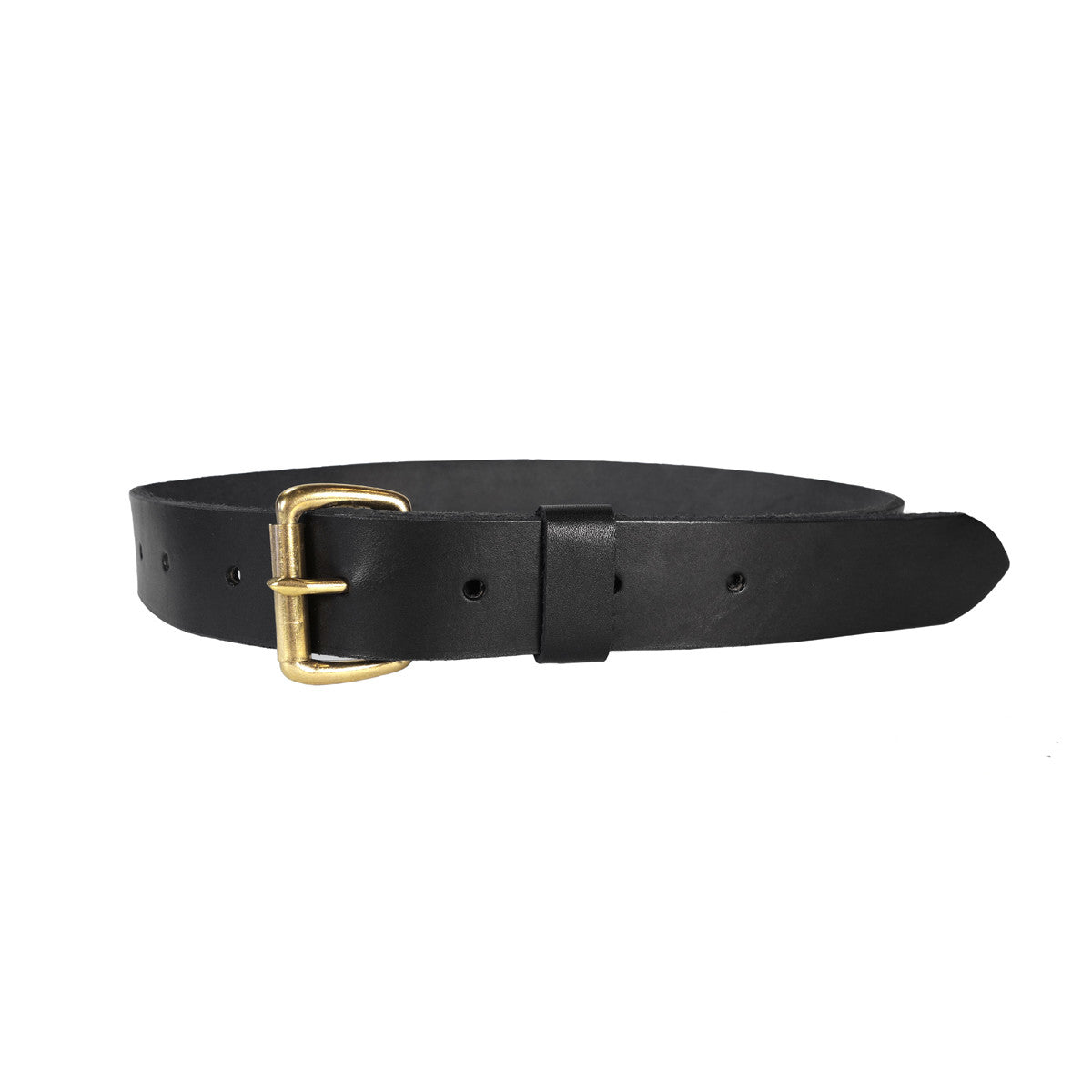 Classic Leather Belt - Black - Red Clouds Collective - Made in the USA