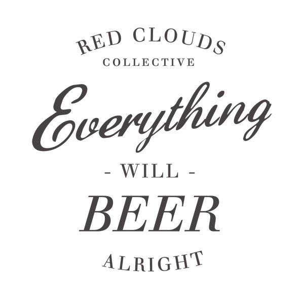 Red Clouds collective sweatshirt, red clouds shirt, red clouds logo shirt, american made, made in portland, american apparel shirt, made in usa, red clouds