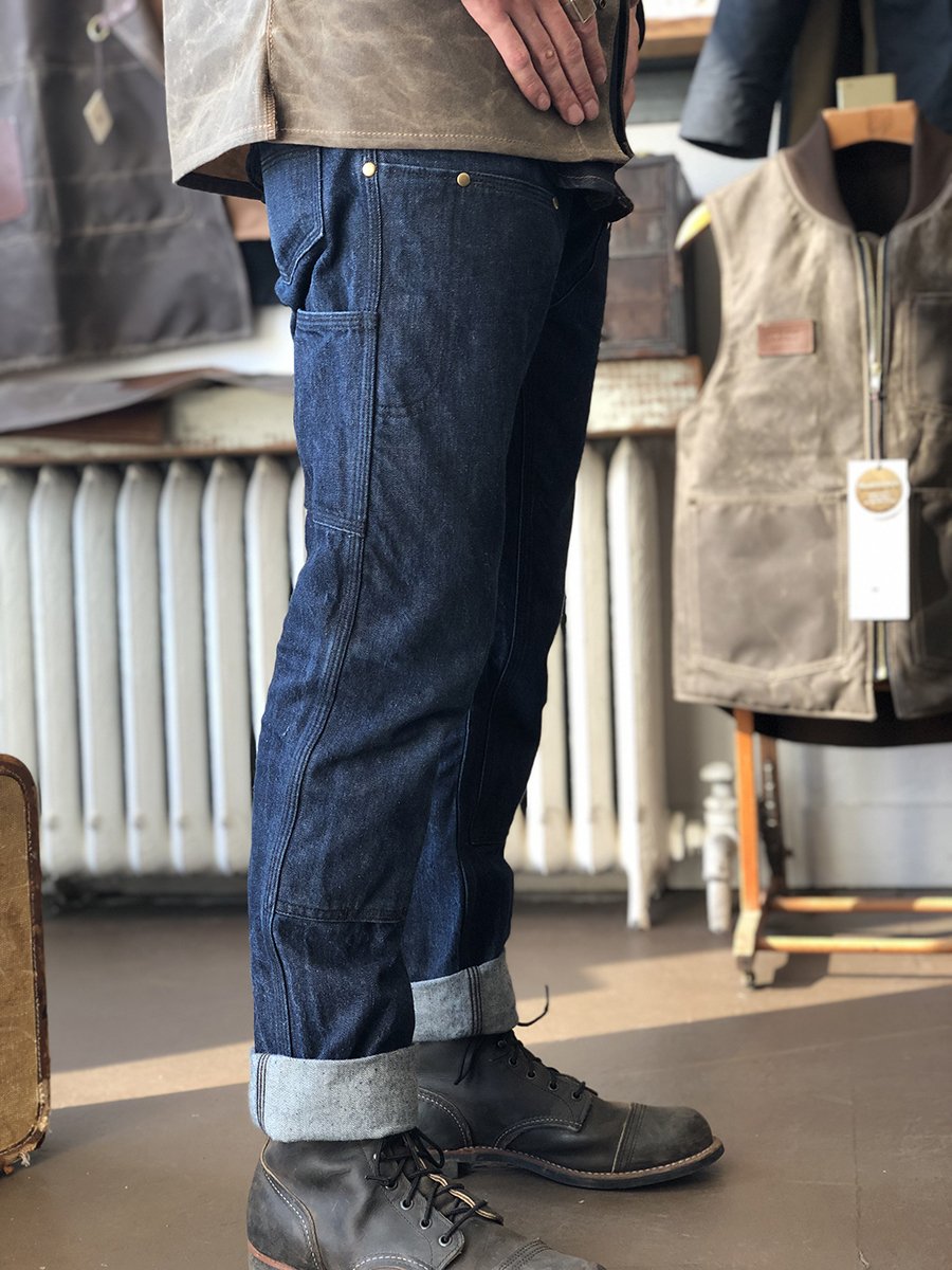 GN.01 Fitted Work Pant - Cone Mills Denim - Red Clouds Collective - Made in  the USA