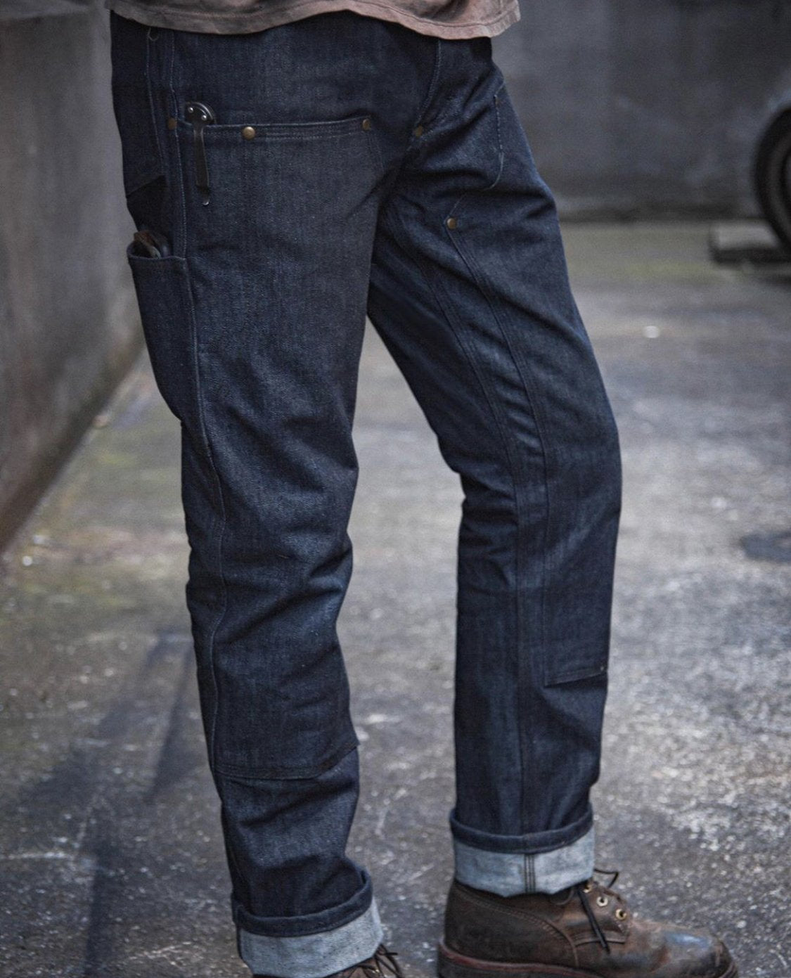 GN.01 Fitted Work Pant - Cone Mills Denim - Red Clouds Collective