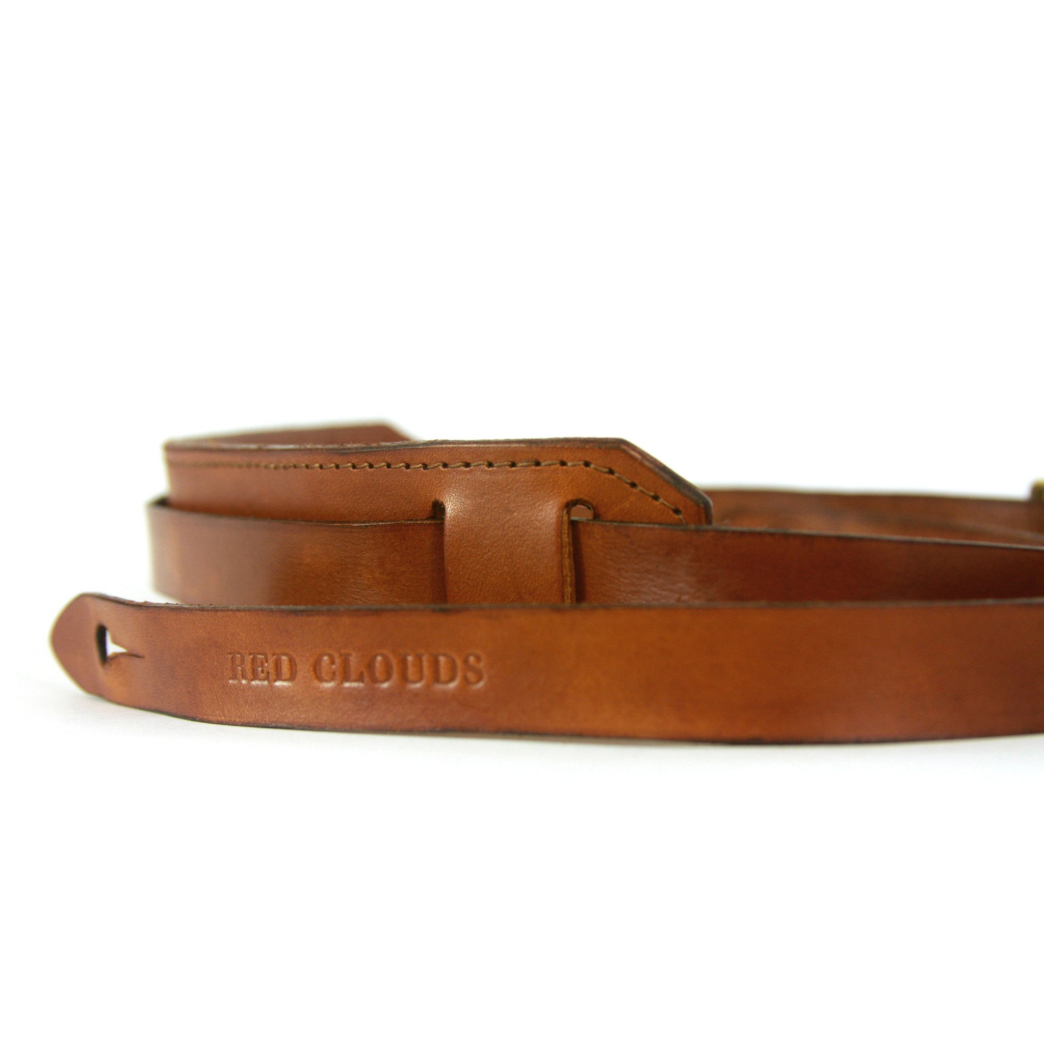 The Old Guitar Strap - Saddle Tan - Red Clouds Collective - Made