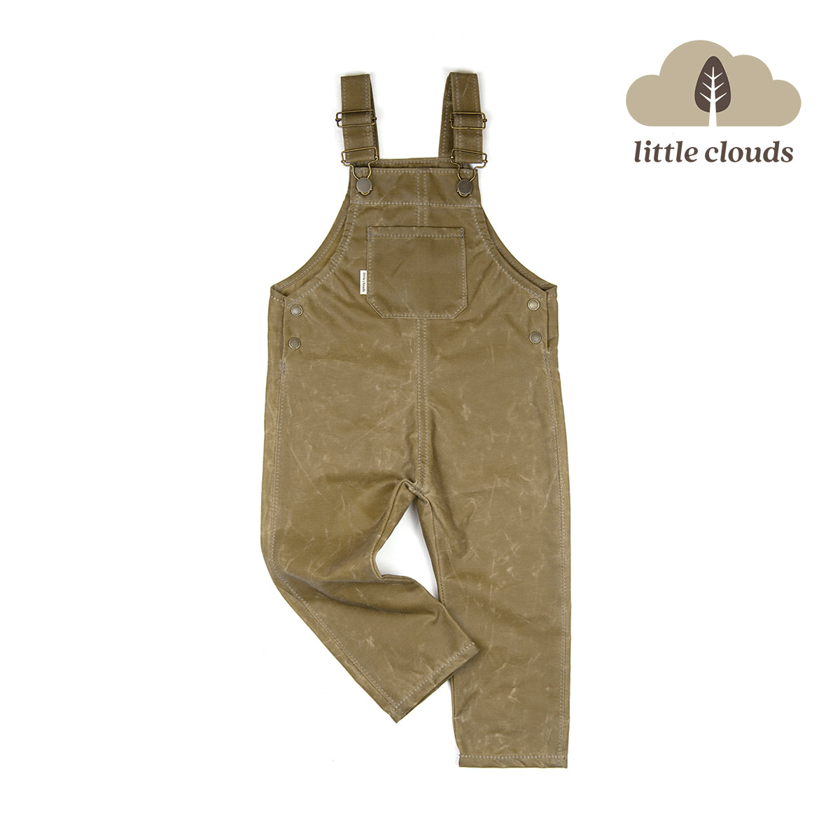 Little Clouds Overalls - Waxed Canvas