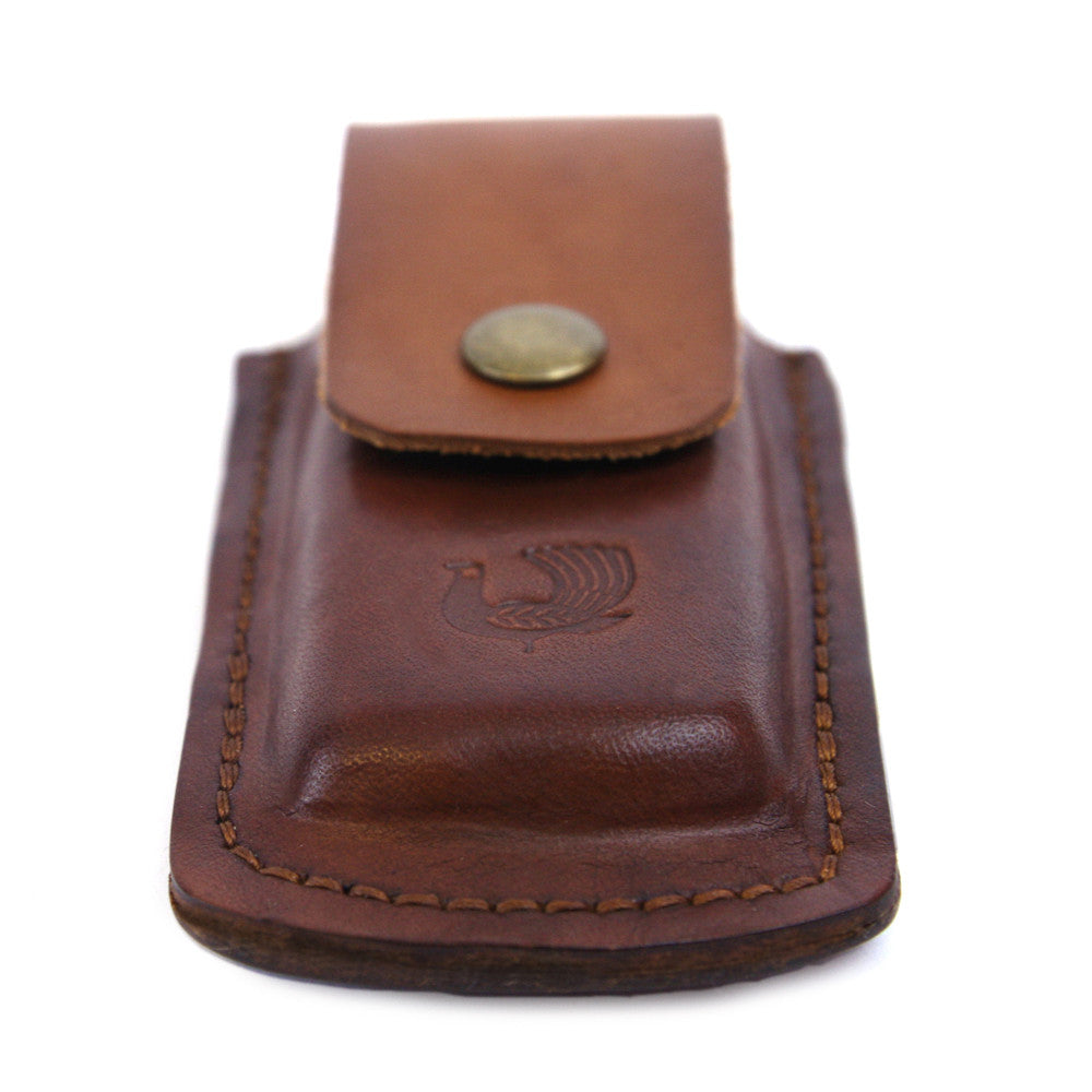 Leather Key Case - Walnut - Red Clouds Collective - Made in the USA