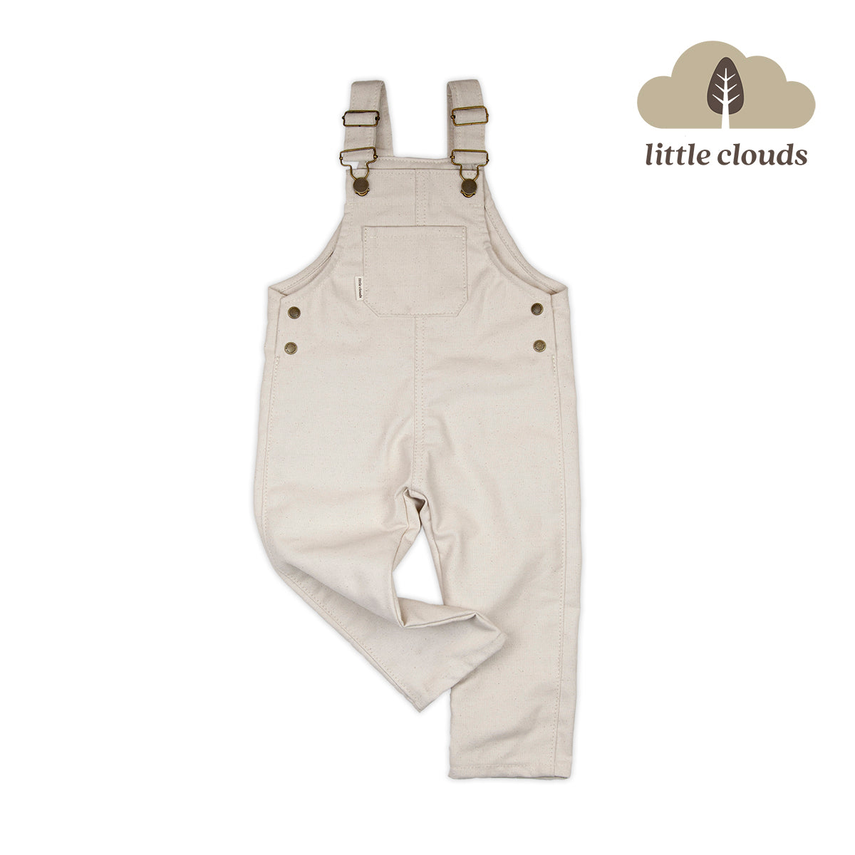 Little Clouds Overalls - Organic Cotton Canvas - Red Clouds Collective -  Made in the USA