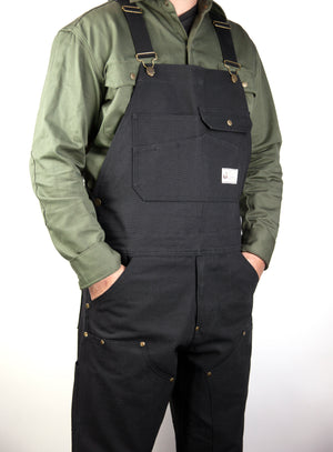 The Great Northern Overalls - 12oz Canvas - Red Clouds
