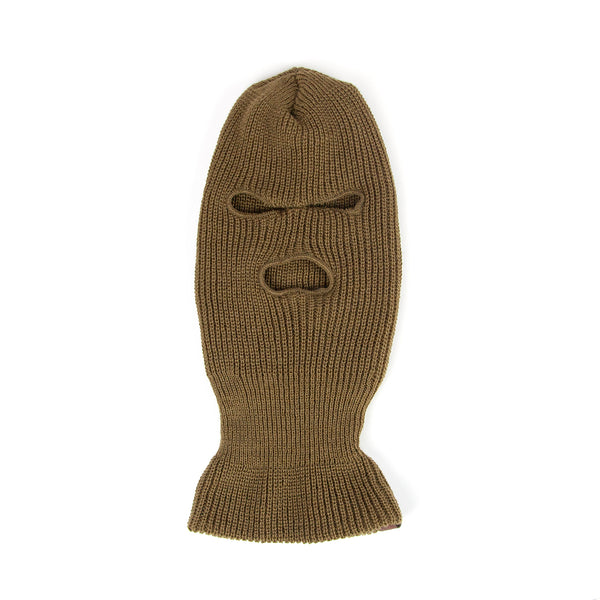 Knit Face Mask - Coyote - Red Clouds Collective - Made in the USA