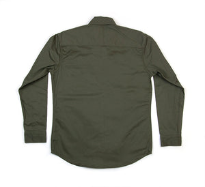 Witham Work Shirt - Olive Twill - Red Clouds Collective - Made in
